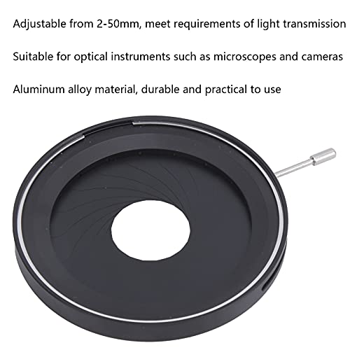 Lentille de microscope Domary avec diaphragme 4-60mm en aluminium haute finition - 7