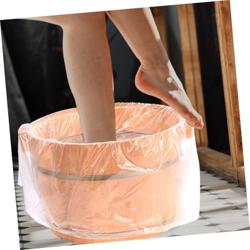 Bolsas desechables para spa de pies 100 piezas portátil miniatura 6