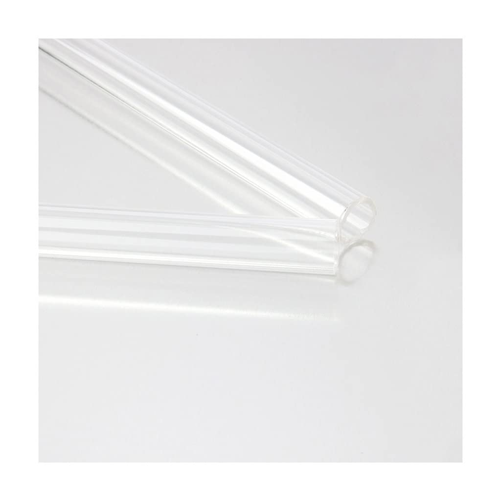 4pcs Clear Acrylic Tubing - 50cm Length Round Polycarbonate Tubes for DIY Projects and Crafts(9x6mm)