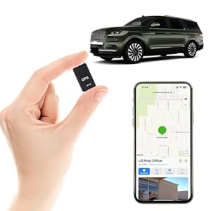 Mini GPS Tracker for Vehicles No Monthly Fee – Real-time Wireless Hidden GPS Trackers Device for Car with Smart Phone app