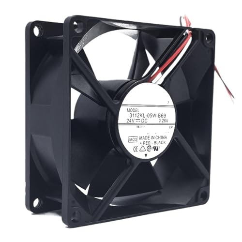 Ventilateur 24V 8032 à haut débit d'air 3112KL-05W-B69 avec double roulement durable - 2