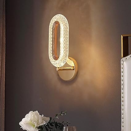 Image of Modern LED Wall Light for Living Room | Luxury Decorative Wall Lamp for Bedroom & Hallway (Pack of 1)