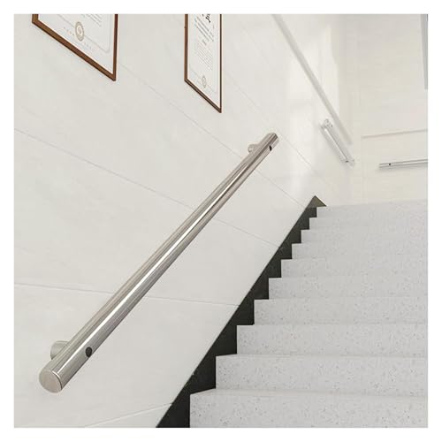 Rambarde en acier inoxydable pour sécuriser la descente des escaliers - 2
