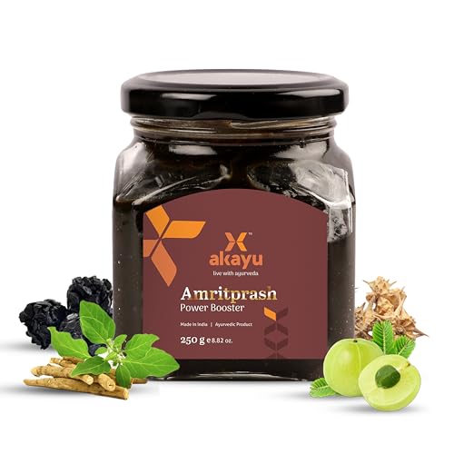 Akayu Amritprash – Ayurvedic Chyawanprash for Immunity, Energy, Stress Relief & Digestive Health, Cr...