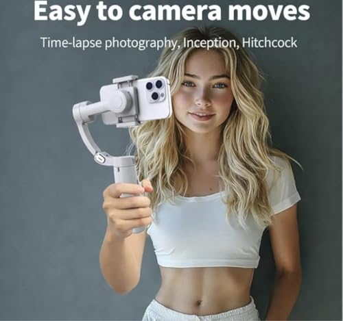 Image of M1 3-Axis Smartphone Gimbal Stabilizer with Tripod Stand | Handheld Foldable Mobile Gimbal for Video Recording | Face Tracking | Rechargeable Battery | Vlogging & Live Streaming Tool