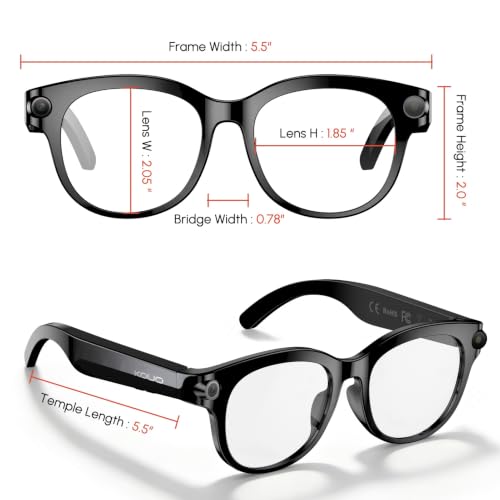AI Smart Glasses with Camera, Hands-Free Calls, Music, Offline AI Assistant - image 8