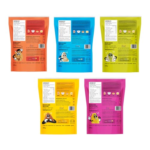 Image of Zoff Dry Fruits Combo Pack - Almonds, Cashews, Raisins, Roasted Pistachios & Walnut Halves | Mix Dry Fruit Combo | Nuts and Dry Fruit Combo | Premium Dry Fruits Mixed Pack - 250g Each (Total 1.25kg)