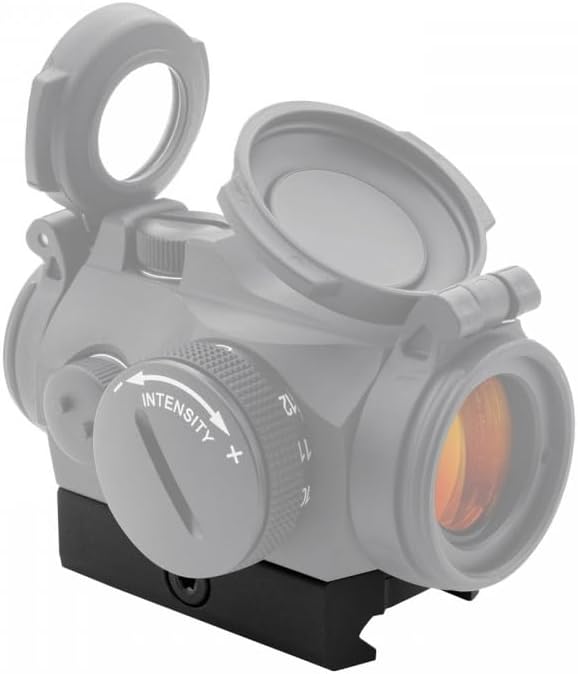 Red Dot Standard Low Pic Rail Optic Mount Base with Original Footprint，Compatible with T1 T2 Footprint Etc Miniature Red Dot Reflex Sight Mounting，Fits for Standard 20mm Pic Rail，6068 Aluminium