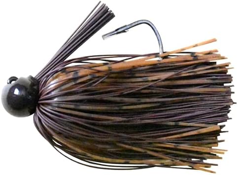 DOBYNS RODS Spotted BASS Special JIG 3/8 OZ/GAMA Hook 4/0 / 1 Pack / 2TONE Brown Craw