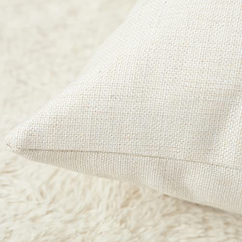 Vogol Decorative Linen Cotton Throw Pillow Case Cushion Covers For Sofa, Elegant Eagle Hawk Owl Series Square Pillowcase, 18 X 18 Inch #TOP4