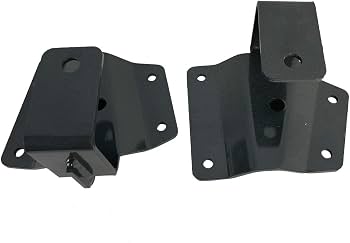 Mid Valley 4-Inch Rear Drop Shackles & Hangers Lowering Kit For 1988-1998 Chevy GMC 1500