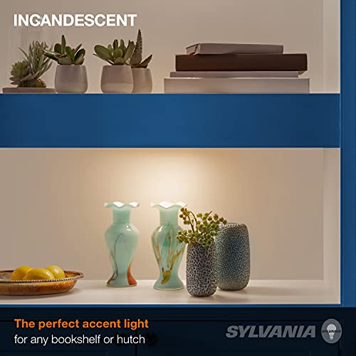 Sylvania Mini-Floodlight Incandescent Bulb, 40W R14, Medium Base, Reflector, 185 Lumens, 2850K, 120V, Frosted, Soft White - 1 Pack (14819) #TOP2