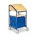 Produktbild Rollcart 09-5053 Stehpult Schubladenschrank, RAL5010 enzianblau