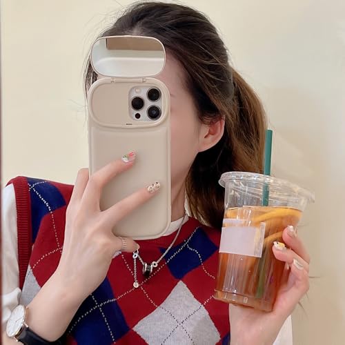 Support portable iPhone 12 Pro étui miroir kaki pour vos sorties - 5