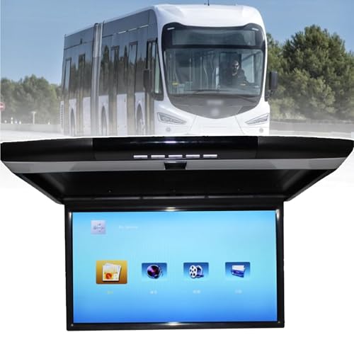 1080p HD-Video-Auto-MPV-Dach herunterklappbares Multimedia-Auto-Decken-Overhead-TV-Player-Display 17,3-Zoll-Breitbild-Ultradünn mit HDMI-/USB-/SD-Eingang, 12 V/24 V,Black 1080p HD-Video-Auto-MPV-Dach herunterklappbares Multimedia-Auto-Decken-Overhead-TV-Player-Display 17,3-Zoll-Breitbild-Ultradünn mit HDMI-/USB-/SD-Eingang, 12 V/24 V,Black