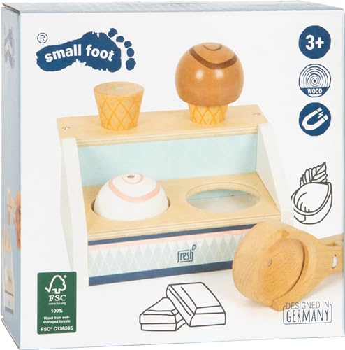 Small foot Wooden Ice Cream Stand Fresh lot de jouets pour enfant 3 y+ 1 pcs - vue 9