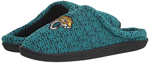 Image of FOCO NFL mens Poly Knit Cup Sole Slipper
