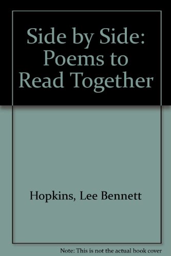 Side by Side: Poems to Read Together 0833574426 Book Cover