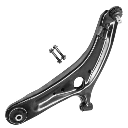 Image of Detroit Axle - Front Lower Control Arms Kit for 2010-2013 Kia Soul 2 Lower Control Arms with Ball Joint Assembly 2 Stabilizer Sway Bar End Links 2011 2012 Replacement