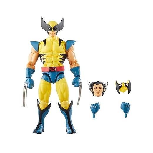 Hasbro Marvel Legends Series Wolverine, X-Men '97 Marvel Legends Action-Figur (15 cm), Yellow