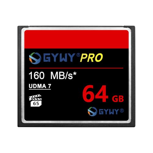 GYWY 64GB UDMA�X�s�[�h�ő�160MB/�b�̃J����CF�J�[�h�B�v���̎ʐ^�ƈ��D�ƌ���