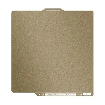 Thicker 0.77mm Textured PEI Build Plate with QR Code for Bambu Lab P2S X1 X1C X1E P1P P1S A1 Hot Bed,257x257mm Double Sided Heated Bed Flexible Spring Steel Sheet for Bambus 3D Printer Platforms
