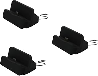 UKCOCO 3Pcs Carregador De Telefone Celular Carregadores Móveis Carregador USB Suporte De Carregador De Mesa Carregador De Mesa Doca Carregador De Mesa Tipo C Docking Station Carregador