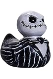 Muhubaih Unique Rubber Duck, 3' Goth Cyberpunk Resin Duck, Frightening Collectible Duck Figure, Unique Character Duck Dolls, Novelty Duck Ornaments, Hand-Painted Duck Collectibles, Room Decor