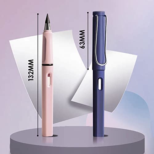 Inkless Pencils Eternal With Eraser, Everlasting Pencil Forever Pencil, Hb Pencil Replacement Nibs, Portable Reusable Erasable Writing Pencil, For Kids Student Writing Painting, 3Pcs/5Pcs/6Pcs #TOP1