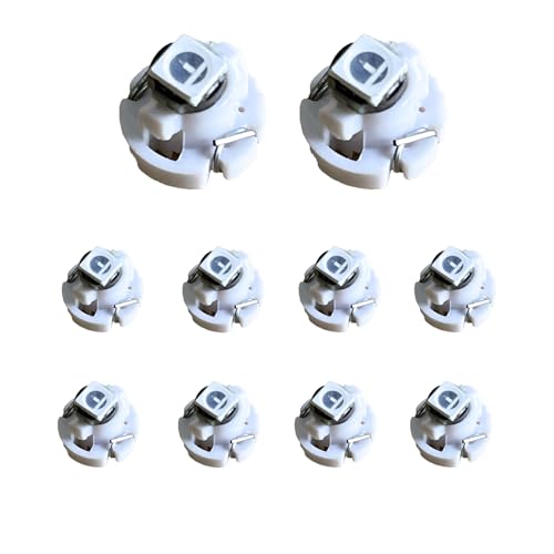 10 unidades Bombilla LED Tablero Auto Azul