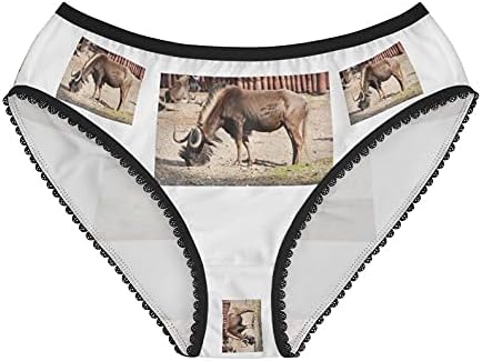 Wildebeest Panties, Wildebeest Underwear, Briefs, Cotton Briefs, Funny Underwear, Panties For Women
