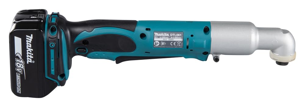 Makita Avvitatore a percussione angolare a batteria DTL061RT1J 18V / 5.0Ah, 1 batteria e caricatore in Makpac