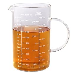Amazon Com Glass Measuring Cup Insulated Handle V Shaped Spout 77l High Borosilicate Glass Measuring Cup For Kitchen Or Restaurant Easy To Read 1000 Ml 1 Liter 4 Cup Home Kitchen Amazon Com Glass Measuring Cup Insulated Handle V Shaped Spout 77l High Borosilicate Glass Measuring Cup For Kitchen Or Restaurant Easy To Read 1000 Ml 1 Liter 4 Cup Home Kitchen