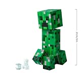 LEGO Minecraft Creeper Giocattolo - Action Figure di Mob Snodabile con Scomparto Segreto con Maiale e Elemento TNT - Regalo per Gamer, Bambini, Bambine e Fan Adolescenti da 10 Anni in su - 21276 - 10