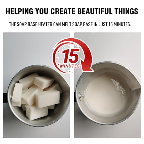 BEAUTI4U Soap Making Kit for Adults - Soap Making Supplies Heating Furnace - DIY Soap Making Kit for Adults Electric Furnace by BEAUTI4U - Image 3