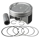 Piston Set 13101-ZY6-000 +0.5mm 4 Compatible with Marine Outboard BF115 BF150 ZY6 Models 13101ZY6000
