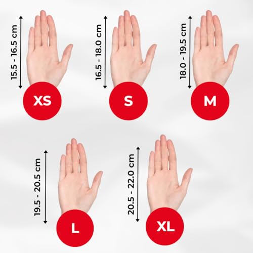 elToro Traditioneller 3-Finger Schießhandschuh aus Polyester und Leder – Fingerschutz für Bogenschießen – Verstellbarer Klettverschluss, atmungsaktiv, für rechte und Linke Hand (S)