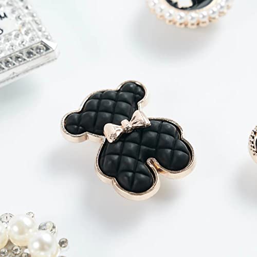 Shoe Charms Fits For Croc Clog Sandals Decoration, Bling Shoe Charms Pack With Buttons, Jewels Shoe Decoration, Luxury Clog Accessories For Women Girls Party Favors Birthday Gifts. #TOP4