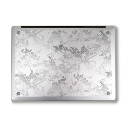 Image of Laptop Skin Compatible with Surface Laptop 7 15 inch (2024) - Viper Snow - Premium 3M Vinyl Protective Wrap Decal Cover - Easy to Apply | Crafted in The USA by MightySkins
