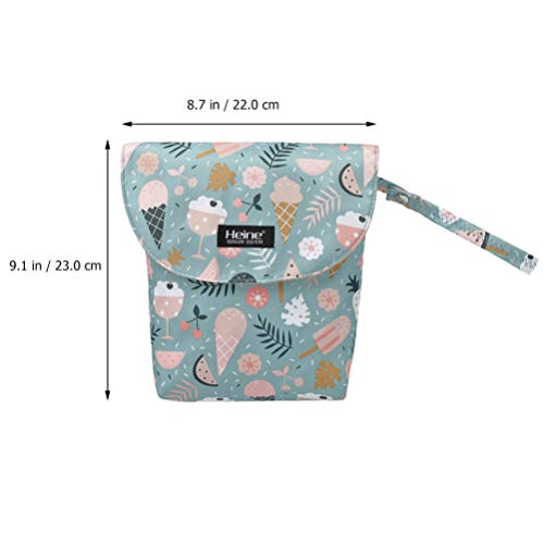 Toyvian Bolsa de Armazenamento de Fraldas para Bebê Bolsa Seca Úmida para Viagem Ao Ar Livre para Re