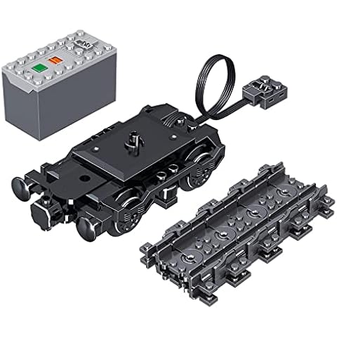 HBBY Technology Power Functions Set, Technology Train Remote Control Motor Battery Box Compatible with Lego Technic Motor Cover