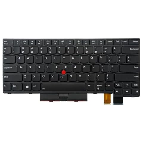 Replacement Keyboard with Backlit for Lenovo Thinkpad T470 T480 A475 A485 (US English, Backlit) Cover