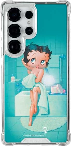 Skinit Clear Phone Case Compatible with Galaxy S25 Ultra - Officially Licensed Betty Boop The Artist Design