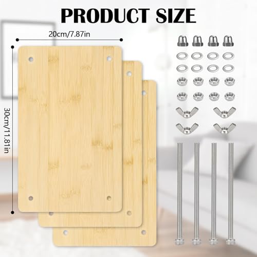 Buchpresse aus Holz, 30x20cm Buchpresse Multifunktionale Manuelle Stabiles Buchbindewerkzeug Praktisches Buchbindezubehör DIY-Buchbindeetiketten Holzformfaktor Polsterpresse Für Zuhause Schule