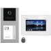 Produktbild Balter EVO Silver Video Türsprechanlage Aufputz  7 Zoll Touchscreen Monitor  2-Draht Bus mit RFID  Set für 1 Familienhaus Türklingel  120° Weitwinkel Kamera
