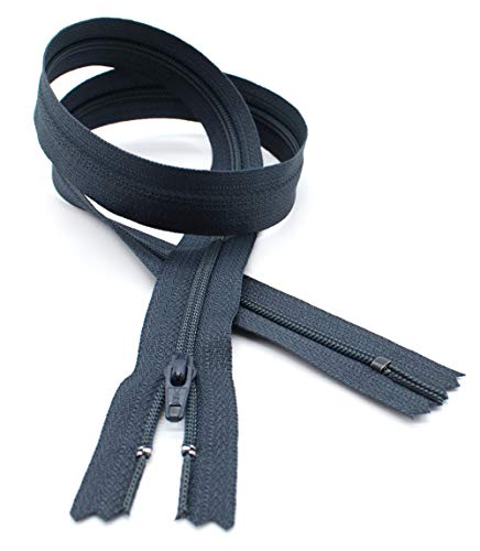 Ykk #3 Skirt & Dress Zippers For Apparel, Bags, Sewing & Craft Projects 20" Inch - Assortment Of Colors - Made In The United States (25 Zippers) #TOP3