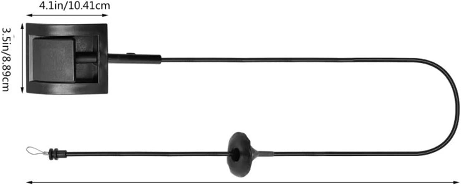 For F250 F350 F-53 F-59 F2TZ16916A Car Engine Hood Release Cable And Handle Car Hood Latch Release Cable Hood Latch Kit Hood Release Latch Handle