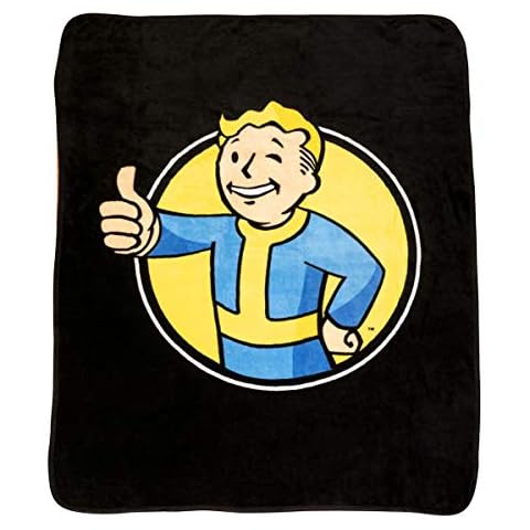 Fallout Vault Boy Large Fleece Blanket Cover