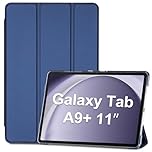 ProCase Smart Case for Galaxy Tab A9+ Plus 11 Inch 2023 SM-X210 SM-X215 SM-X216 SM-X218, Slim Stand Hard Back Shell Protective Tablet Cover Folio Case for Galaxy Tab A9+ Plus 11” -Navy