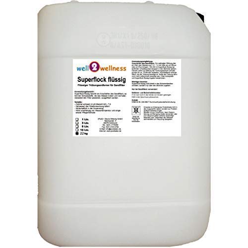 Well2wellness Superflocculent Liquid/Liquid Flocculant 22,0 KG